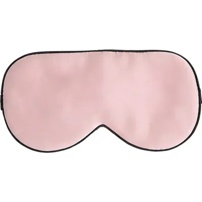 Silksilky Pure Silk Elastic Band Sleep Eye Mask In Pink