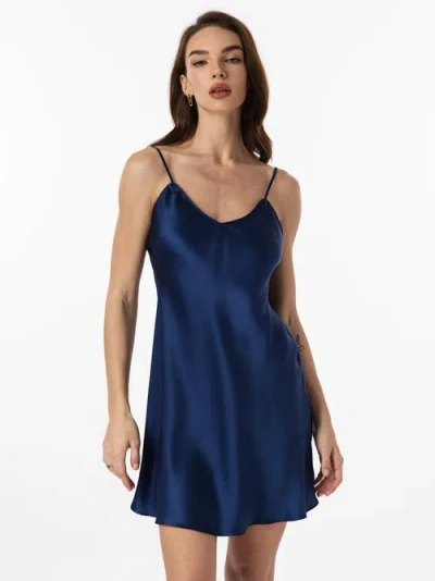 Silksilky Pure Silk Nightgown Slip Dress
