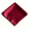 Silksilky Pure Silk Solid Color Square Scarf In Brown