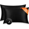 Silksilky Set Of 2pcs-22momme Mulberry Silk Hidden Zipper Pillowcase