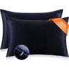 Silksilky Set Of 2pcs-22momme Mulberry Silk Hidden Zipper Pillowcase