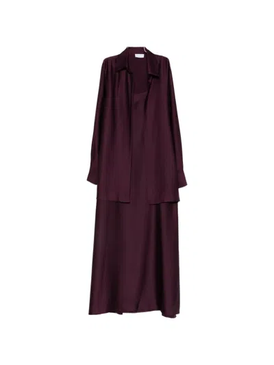 Silkylicious Evelyn Skirt Set In Purple