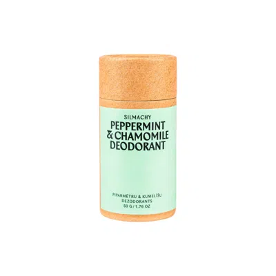 Silmachy Cosmetics Blue Natural Deodorant Peppermint & Chamomile Bundle