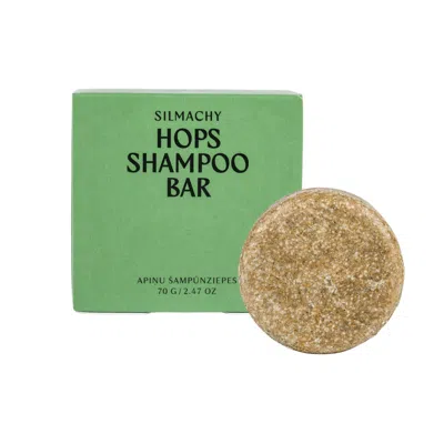 Silmachy Cosmetics Green Shampoo Bar With Hops Extract Bundle