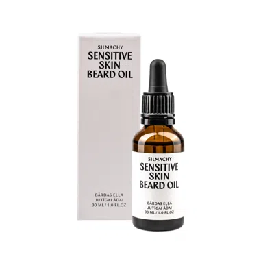 Silmachy Cosmetics Grey Beard Oil For Sensitive Skin Unscented In Gray