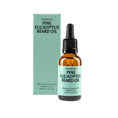 Silmachy Cosmetics Grey Beard Oil Pine And Eucalyptus In Gray
