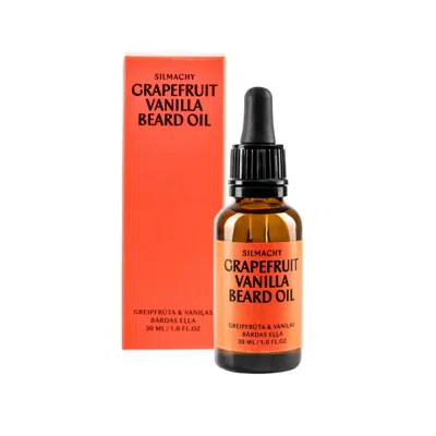 Silmachy Cosmetics Neutrals Beard Oil Grapefruit And Vanilla In Yellow