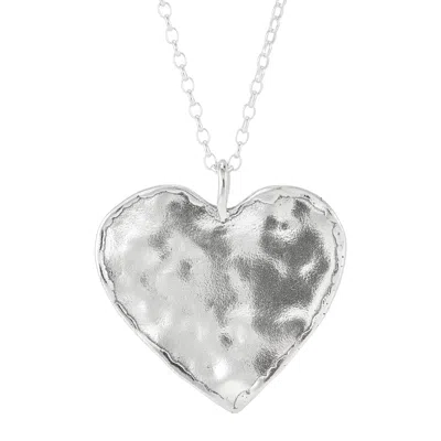 Silpada Adoration' Sterling Silver Pendant Necklace, 18" In White