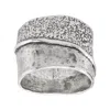 Silpada Authenticity' Sterling Silver Ring In White