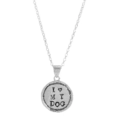 Silpada Best Friend' Sterling Silver Pendant Necklace, 18" + 2" In Green