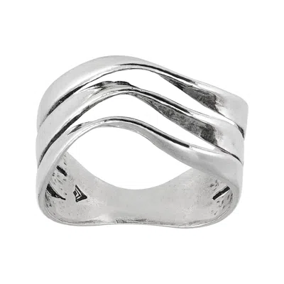 Silpada Breakthrough' Sterling Silver Ring In White