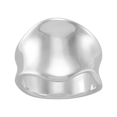 Silpada Clean Flow' Sterling Silver Ring In White