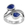 Silpada Cleo' Sterling Silver Lapis Ring In Blue