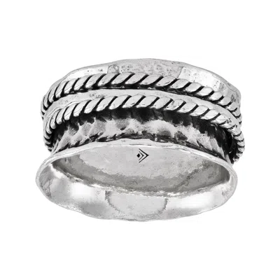 Silpada Counterweight' Sterling Silver Ring In White