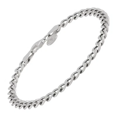 Silpada Day To Day' Sterling Silver Chain Bracelet, 7.25" In White