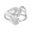 Silpada Effervescence' Sterling Silver Ring In White