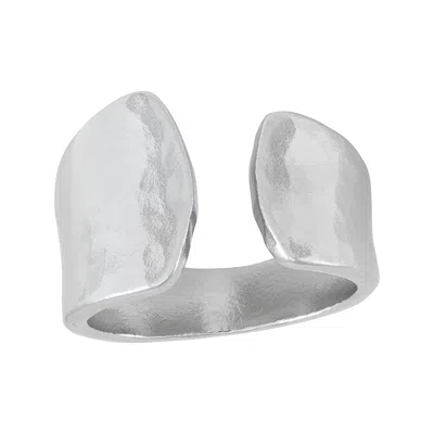 Silpada Feeling It' Sterling Silver Ring In White