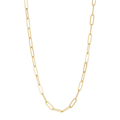 Silpada Graffetta Matte' 14k Gold-plated Sterling Silver Necklace, 16" + 2" In Orange