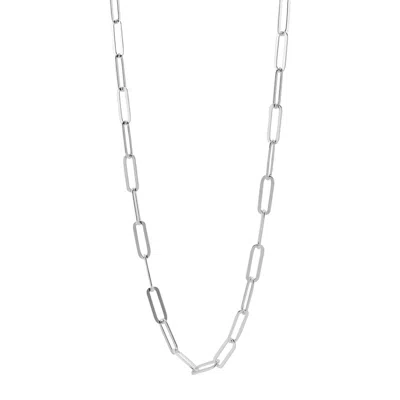 Silpada Graffetta Matte' Necklace In Sterling Silver, 16" + 2" In Orange