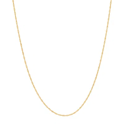 Silpada Infinite Possibilities' Chain In Gold-plated Silver, 16" + 2" + 2" In Green