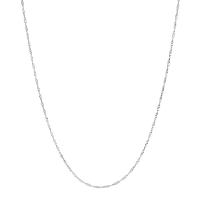 Silpada Infinite Possibilities' Chain Necklace In Sterling Silver,16" + 2" + 2" In Pattern