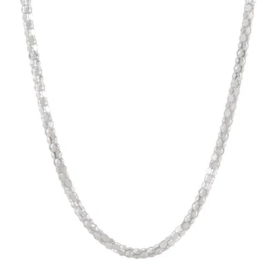 Silpada Joy And Peace' Sterling Silver Necklace, 18" + 2" In White