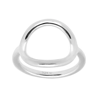 Silpada Karma Ring' In Sterling Silver In White