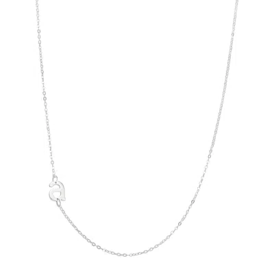 Silpada My Dearest One' Sterling Silver Pendant Necklace, 16" + 2" In White