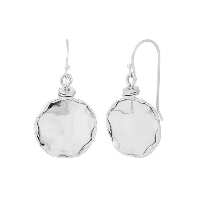 Silpada New Starts' Sterling Silver Drop Earrings In White