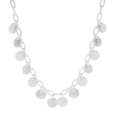 Silpada Percussion' Sterling Silver Necklace, 18" + 2" In White