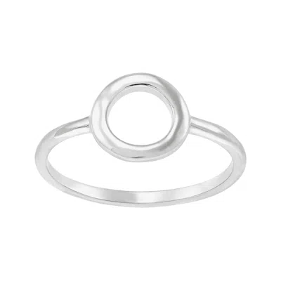 Silpada Petite Karma' Ring In Sterling Silver In Purple
