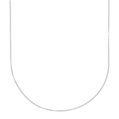 Silpada Popcorn Charm' Chain Necklace In Polished Sterling Silver, 18" In Gold