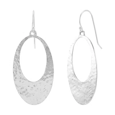 Silpada Raveling' Sterling Silver Drop Earrings In White