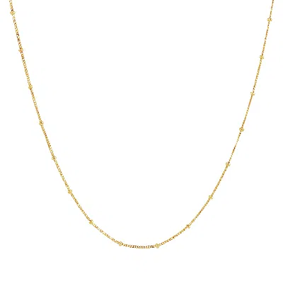 Silpada Ready For Anything' Chain Necklace In Gold-plated Silver, 16" + 2" + 2" In Gray