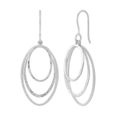 Silpada Resolutions' Sterling Silver Drop Earrings In White