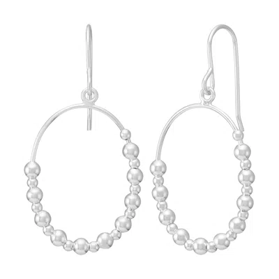 Silpada Rhythmic' Sterling Silver Drop Earrings In White