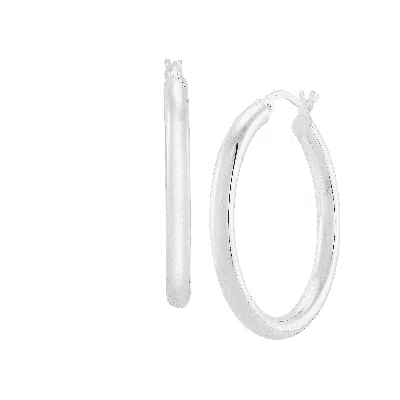 Silpada Ringmaster' Hoop Earrings In Sterling Silver In Orange