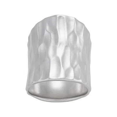 Silpada Stand Alone' Sterling Silver Ring In White