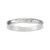 Silpada Stellar Stable' Stacking Ring In Hammered Sterling Silver In Metallic