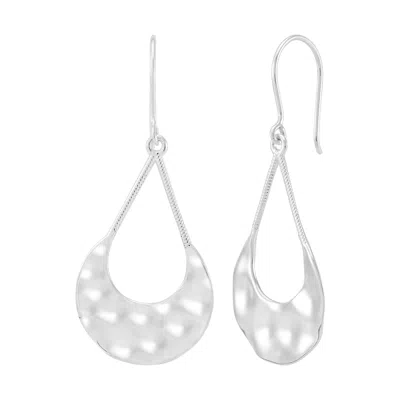 Silpada Tidefall' Sterling Silver Drop Earrings In White