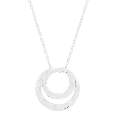 Silpada Unification' Sterling Silver Pendant Necklace, 18" In White