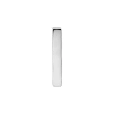 Silpada Unscripted' Vertical Bar Charm In Sterling Silver, 1.5" In Gray