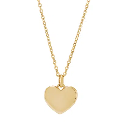 Silpada Words Of The Heart' Necklace In 14k Gold-plated Sterling Silver, 18" In Green