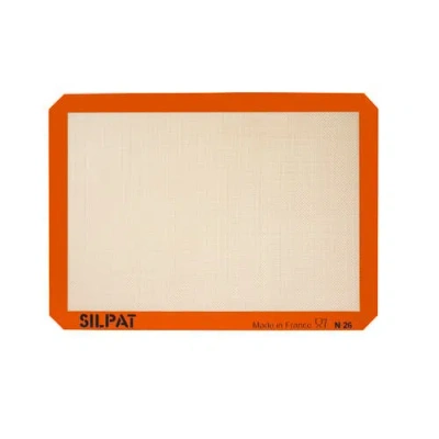 Silpat Cookie Non-stick Silicone Baking Mat, 11-5/8" X 16-1/2" In Orange