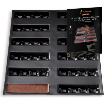 Silpat Flexipan 12 Chocolate Granola Bars Premium Silicone Baking Pan