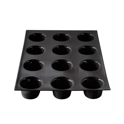 Silpat Flexipan 12 Mini-muffins Mold In Black