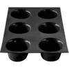 Silpat Flexipan 6 Bomb Cakes Premium Silicone Baking Pan In Black