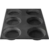 Silpat Flexipan 6 Perfect Buns Mold In Black