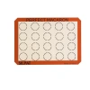 Silpat Perfect Macaron Non-stick Silicone Baking Mat, 11-5/8" X 16-1/2" In Orange