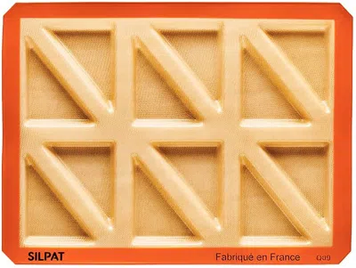 Silpat Perfect Non-stick Scones Mold In Orange